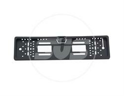 Rear view camera in the license plate frame, black, line with led lighting SVS 0060014000